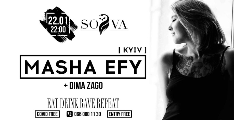 Masha Efy в Sova Resto-Bar