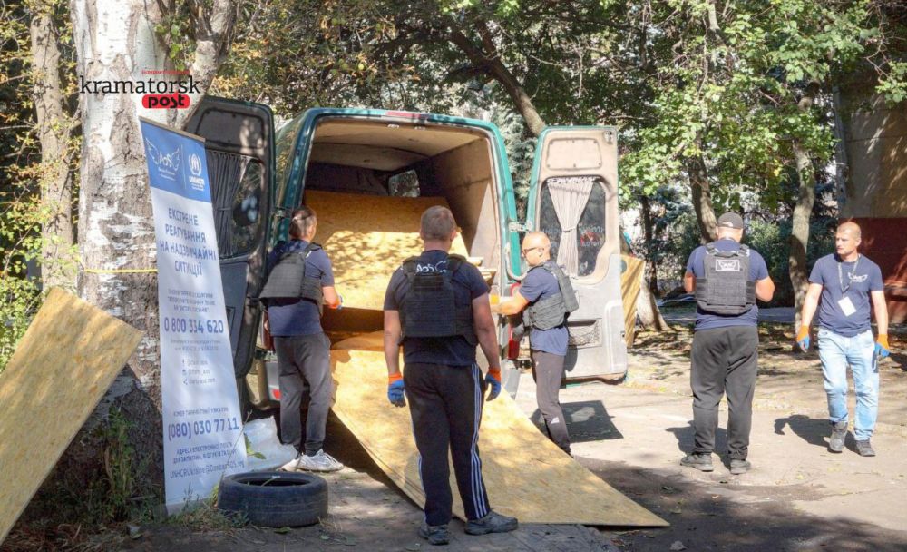 допомога постраждлаим внаслідок обстрілу у краматорську