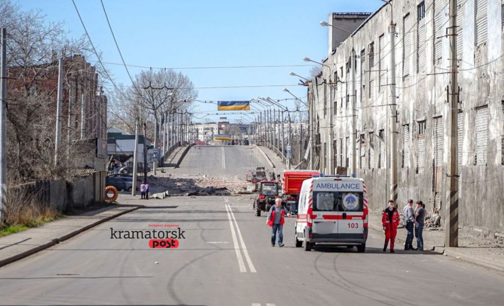 Руйнування на дорозі