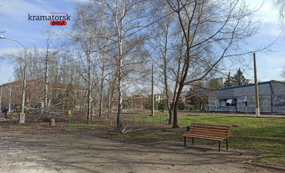 Територія після удару