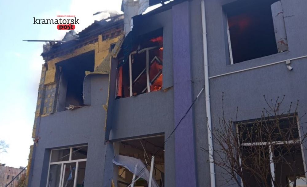 Пожежа у будівлі