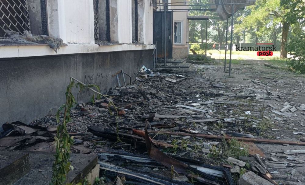 Наслідки обстрілу Краматорська