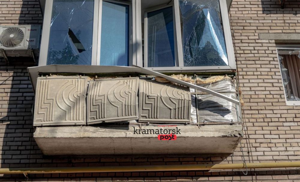Пошкоджений балкон