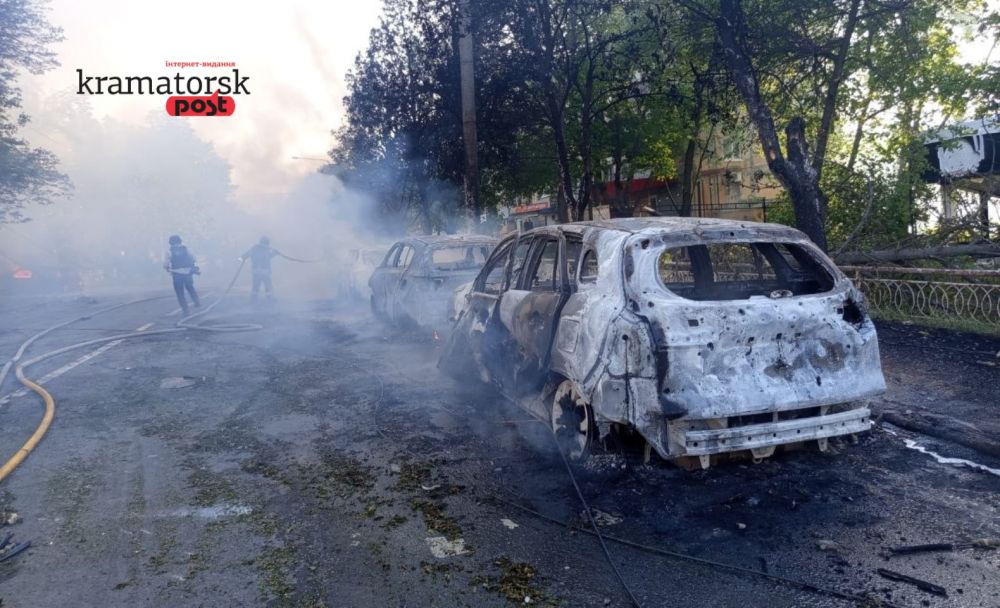 Наслідки обстрілу Краматорська