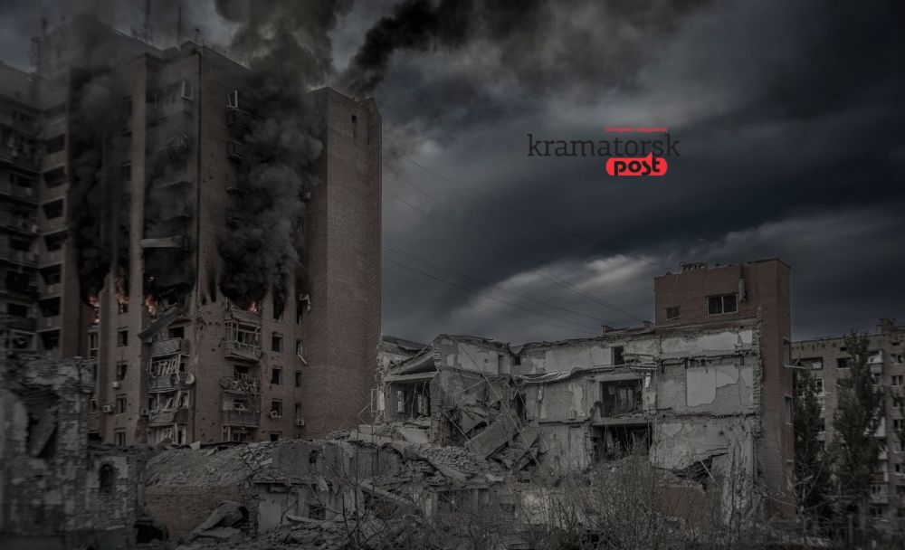 Пожежа внаслідок російського удару