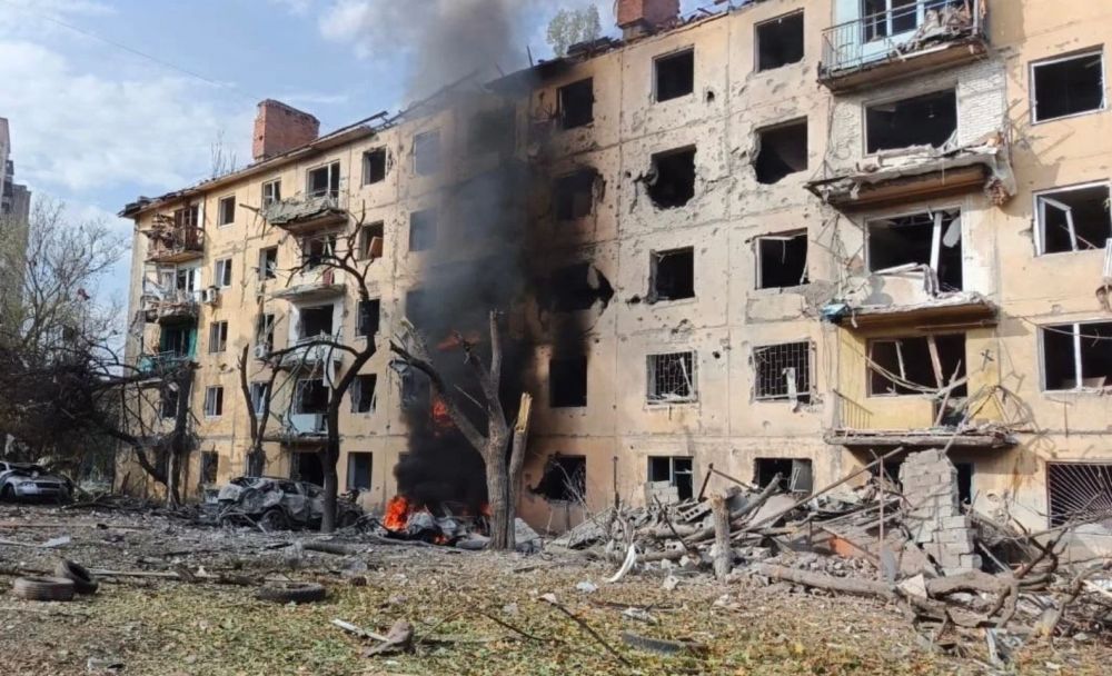 Наслідки обстрілу Краматорська 20 жовтня
