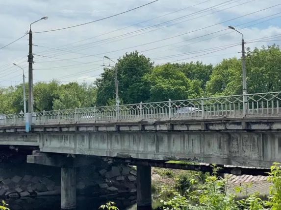 Міст через Торець у Краматорську