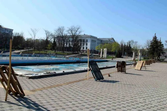 Фонтан Краматорск