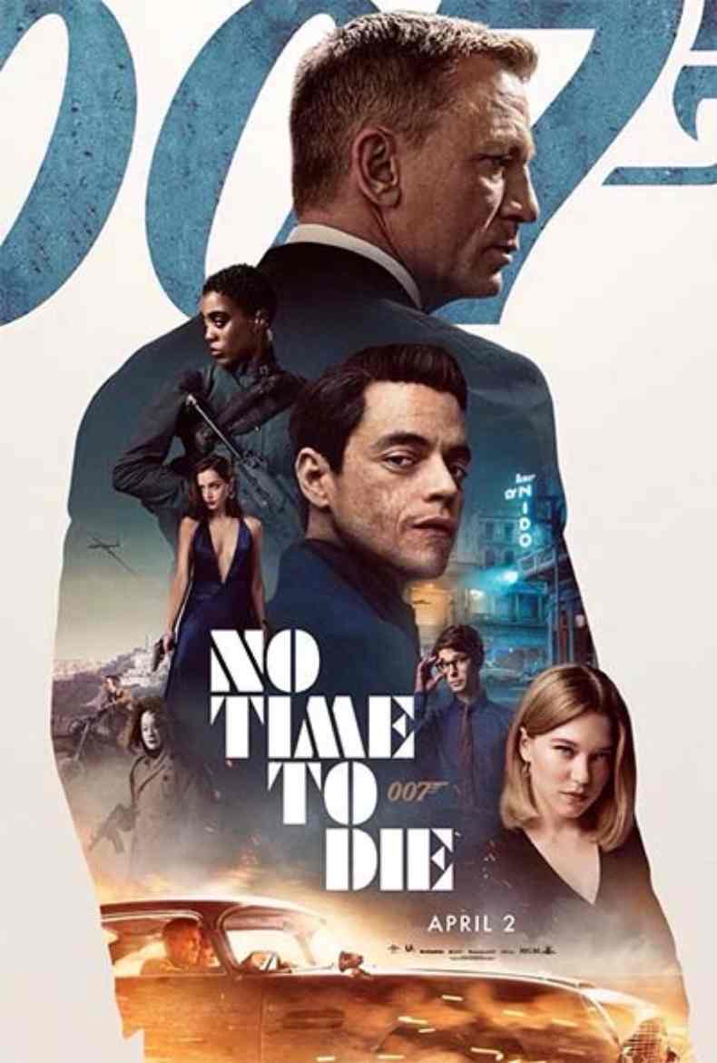 Фильм «Не время умирать», постер