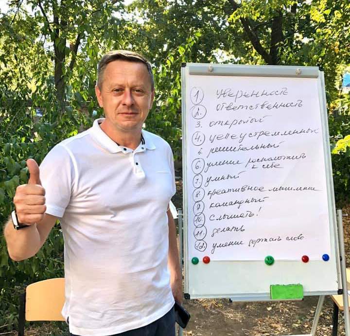 Гончаренко на выборах мэра Краматорска